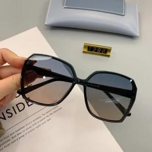 2021 New Sun Glasses Metal Fashion Women&prime;s Tac Polarized Sunglass