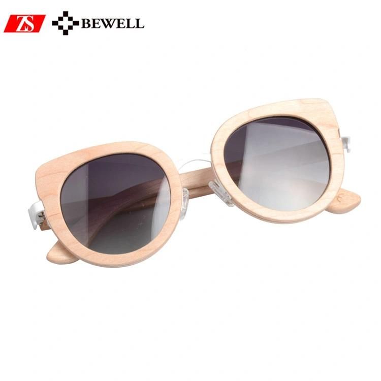 Cat. 3 Polarized Wholesale Wooden Sunglasses with in Stock