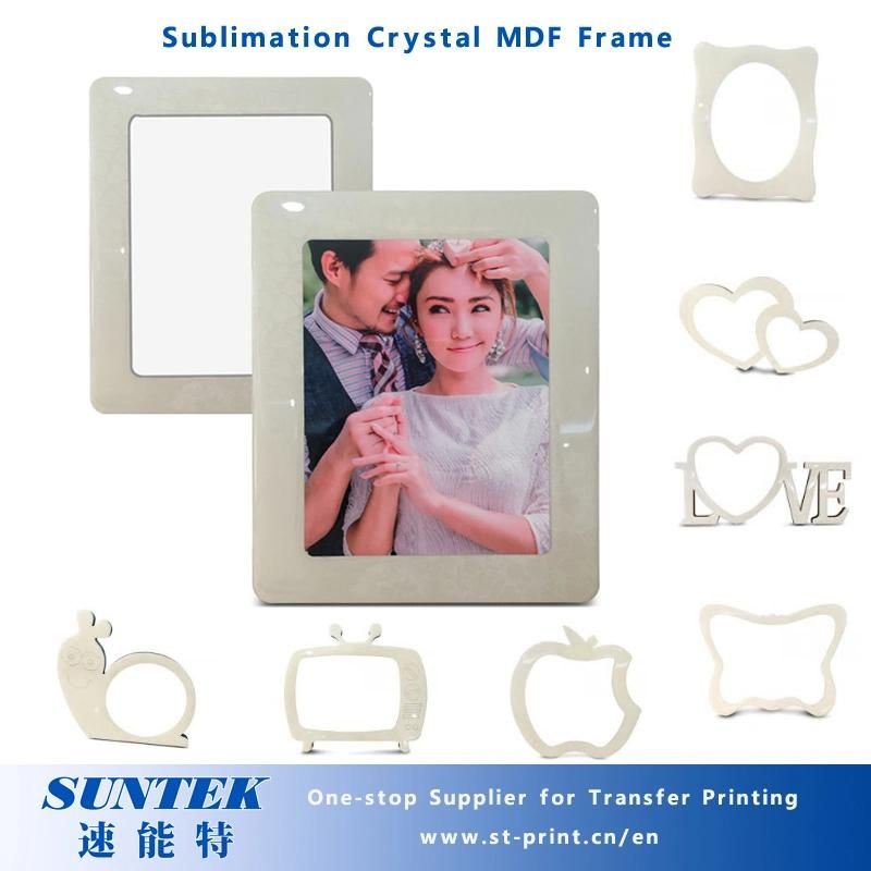 Sublimation Globulite MDF Photo Frame Aluminum Blank Inserts