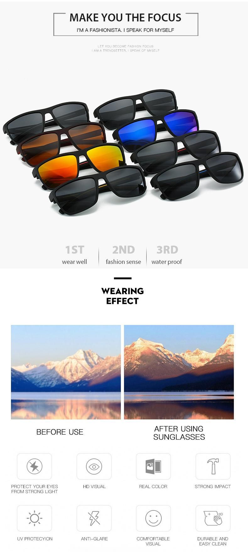 Colors Amazon Best Quality Men Costaa Sports Sunglasses Lentes Gafas De Sol Polarized Fashionable Sun Glasses 2022