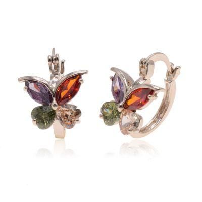 Wholesale Trend Cubic Zirconia Women Fashion Jewelry Earrings