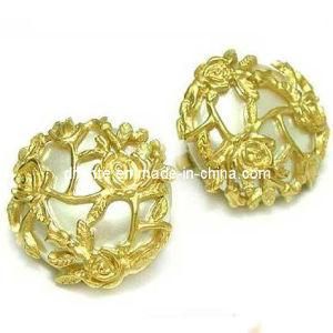Special Flower Gold Plated Stud Earrings (EZ8110)