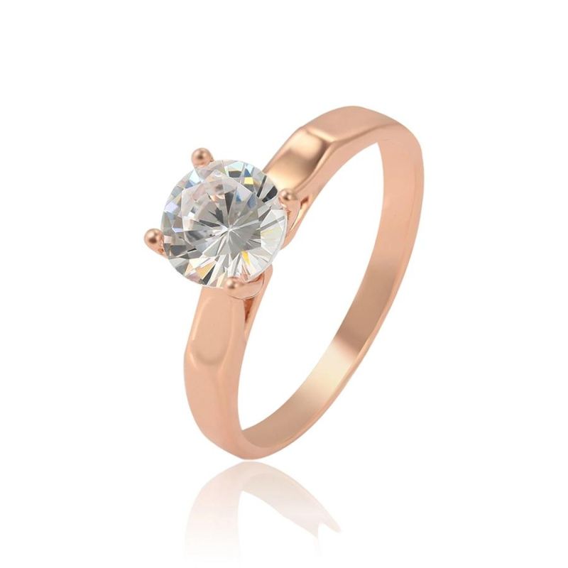 Unique Design Fashion Jewelry 14K Gold Rings Cheap Ladies Simple Rings 2022 New Arrival
