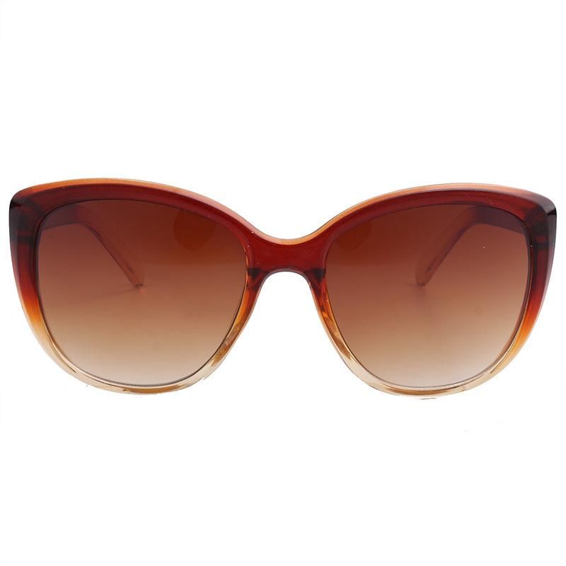 2020 Latest Shiny Transparent Brown Fashion Sunglasses