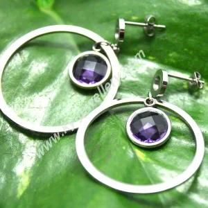 316L Stainless Steel Earrings (KY-E0340)