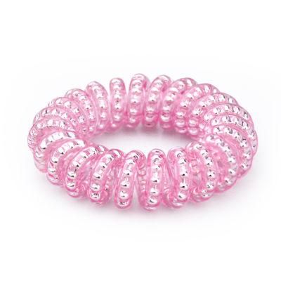 Wholesale High Quality Hair Accessories Telephone Wire Hair Band Traceless Elastic Hair Ties
