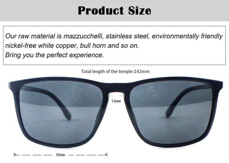 P0069 Classic Tr Frame Wholesale Polarized Men Sunglasses 2021