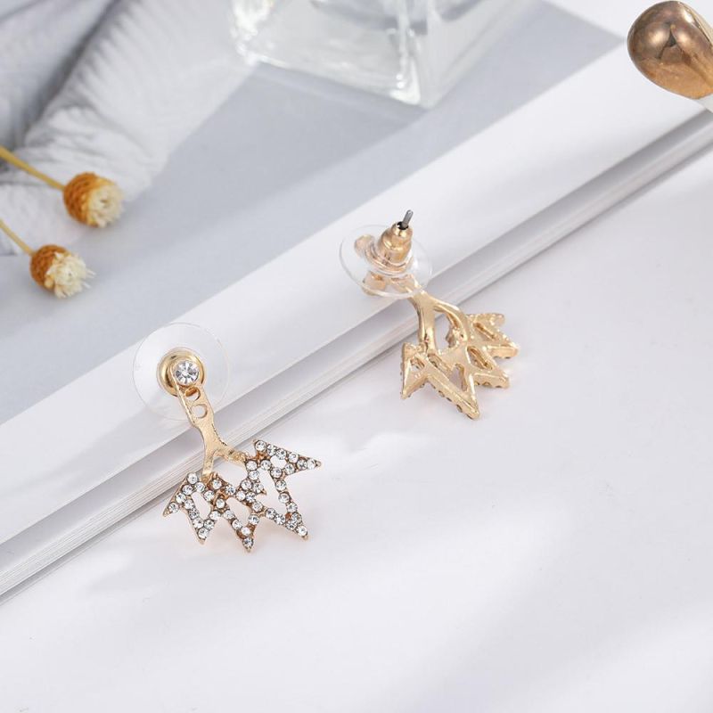 Diamond Jewelry Fashion Earring with Geometric Shapes