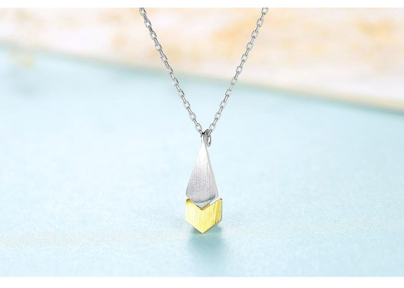 OEM Classic Silver and Golden Collarbone Chain Necklace
