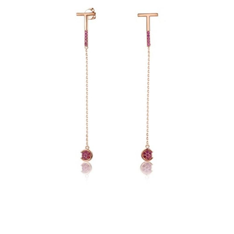 Wholesale 925 Silver or Brass Circle Geometry Charm Earring for Youth