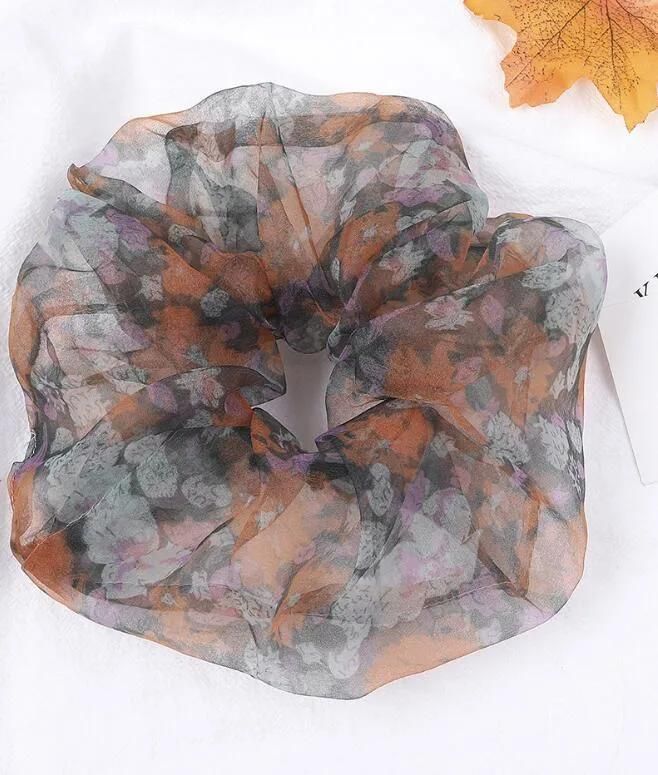 Cute Sweet Organza Hair Scrunchies Hair Band