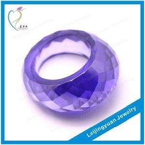 Hot Sale Round Purple Gemstone Ring