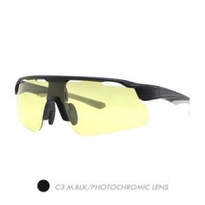 PC Polarized Sports Sunglasses, Full Lens, Plastic Frame Sp9001-03