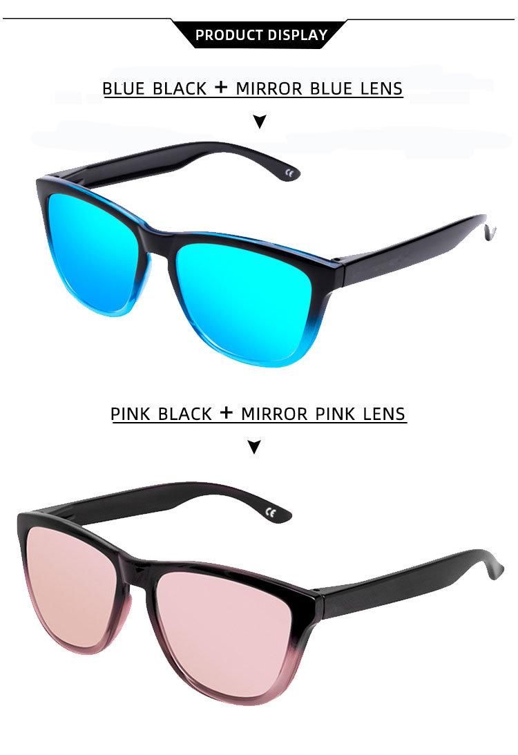 Customized Logo Sun Glasses Cheap Polarized PC Sunglasses for Men