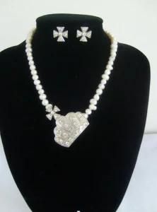 Fashion Jewelry New Fashion Fresh Water Pearl Necklace Set (mjpn5344)