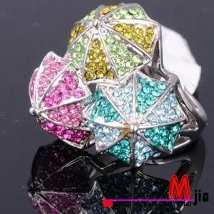The Lastest Multicolor Rhinestones Ring (BH0315)