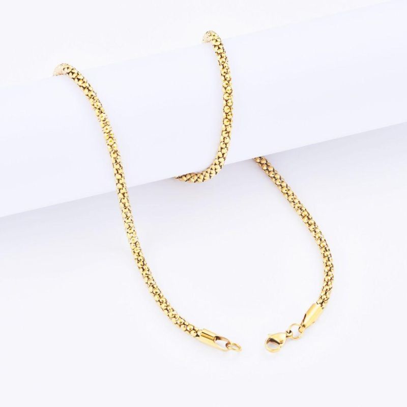 Fashionable Bulk Corn Stamping Chain Jewelry Necklace Bracelet fashion Jewel for Handcraft