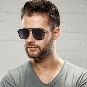 Italy Design Polarized Sun Glasses Metal Tr90 Made Tac Sunglass