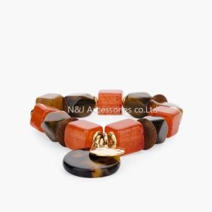 2017 Trendy Acrylic New Hot Wholesale Charm Bracelet&Bangles High Quality Bracelets for Women Bracelete Feminino Friendship