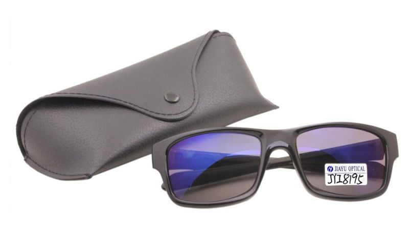 Quality Outdoor Square Frame Anti-Slip Polarized Fashion Men Sports Sunglasses