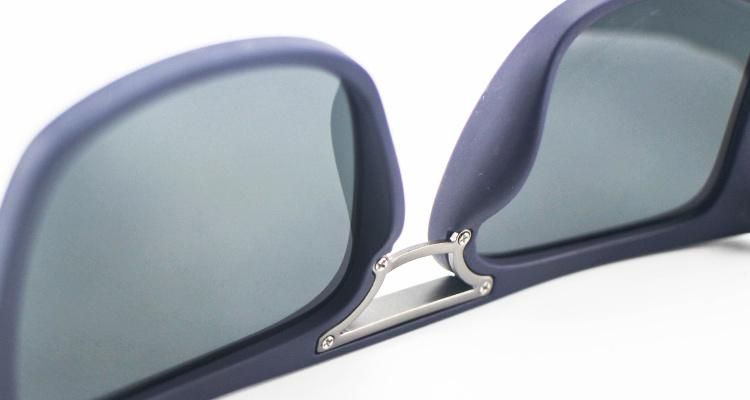 Fashion Metal Frame Ready Polarized Men Tr Sunglasses