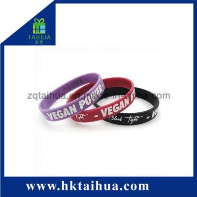 Customized Logo Personalised Silicone Bracelets