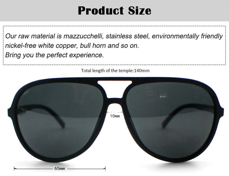 2021 Light Top Flat Tr Frame Stock Polarized Men Sunglasses