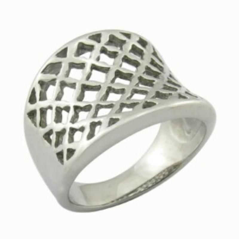 Silver 925 Shiny Handmade Finger Jewelry Ring