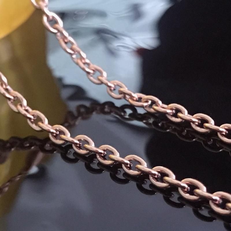 Stainless Steel Cable Chain Necklace 3, 4, 5, 6, or 8mm Thickness Chain Accessories for Jewelry Making