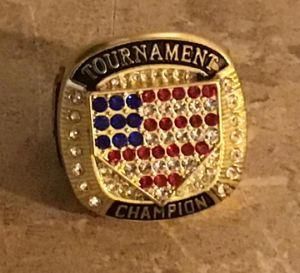 Cheap Youth Baseball Tournament Championship/Runner up Rings Maker