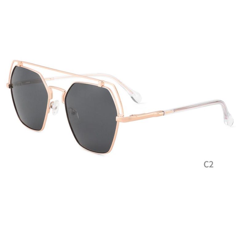 Modern Design Polarized Men Driving Sun Glasses Hot Sale Classic Metal Frame Sunglasses Custom Logo Trendy Eyewear for Women Men