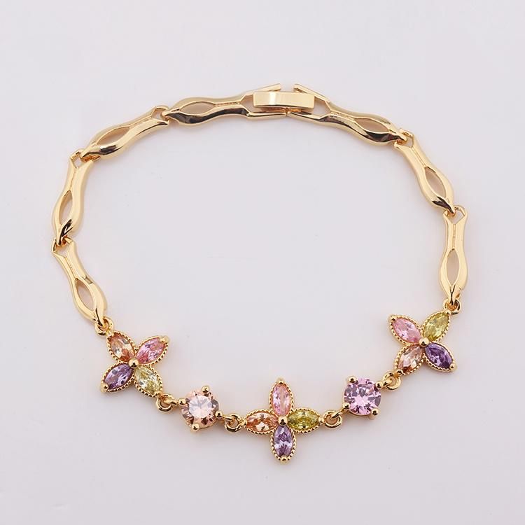 Wholesale Valentine Gift 14K 18K Gold Fashion Jewelry Bracelet
