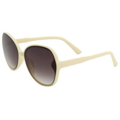 2022 Factory Directly UV400 Shiny Cream Fashion Sunglasses