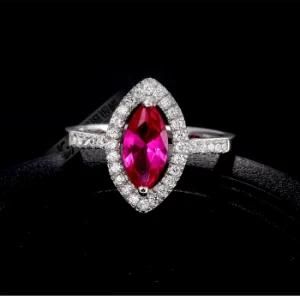 Ruby Stone Rings, Silver 925 Rings, Fashion Finger Ring Jewelry