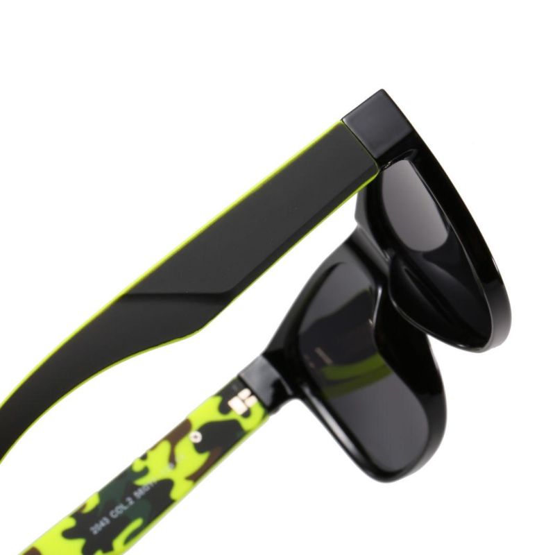 2020 No MOQ Square Classic Unisex Inside Printing Fashion Sunglasses