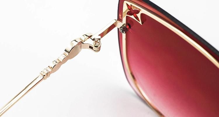 Hot Oversize Cat Eye Stock Women Sunglasses