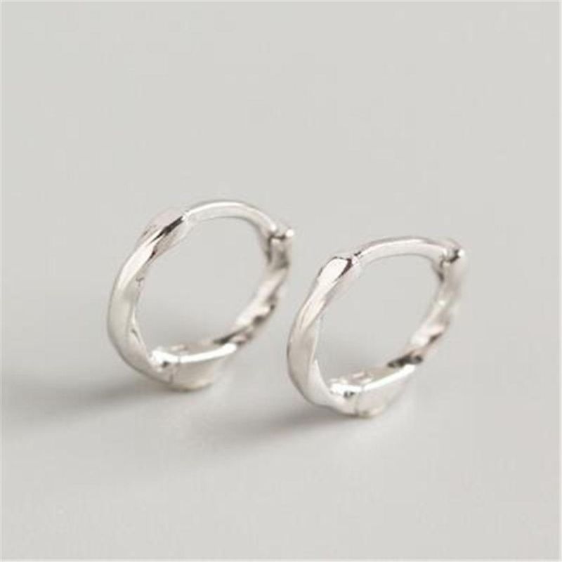 Fashion Simple Silver Color Casual Earrings