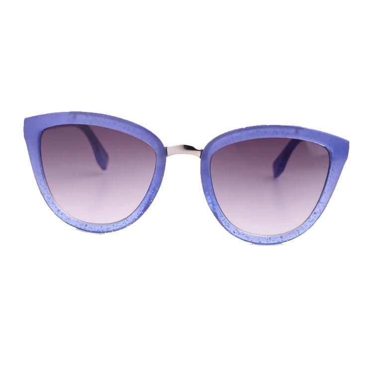 Metal Nose PC Frame Women Fashion Sunglass