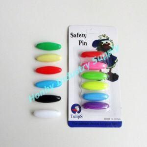 Multi Colored 38mm Fashion Plastic Cover Scarve Safety Pin