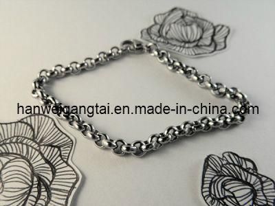 Custom Design 316L Stainless Steel Round Rolo Chain