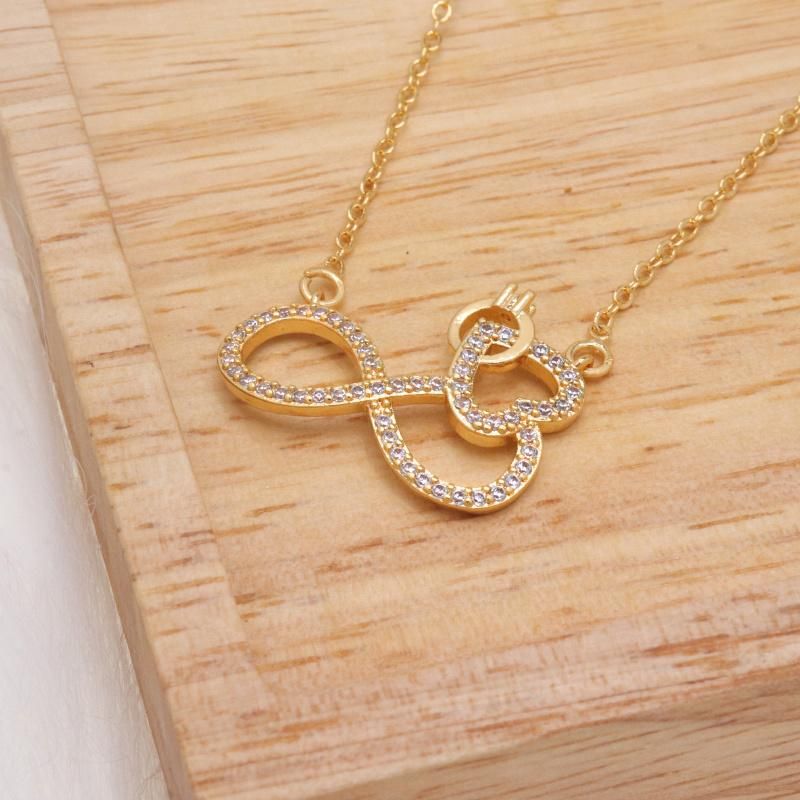 Wholesale Trend Personalized Girls Zircon Fashion Jewelry Necklaces