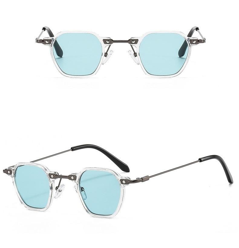 (13 color) ! ! ! Minimum Order Quantity Small Frame Personality Hip-Hop Custom Sunglasses
