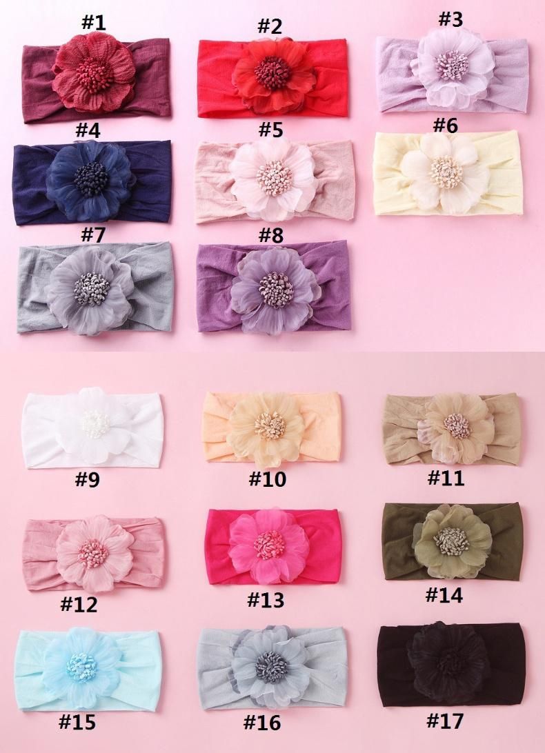 Cute Headband for Baby Girl Newborn Infant Toddler, Kids Hairband Bows Head Wrap Hair Accessory Ornaments, Baby Headband