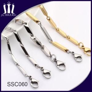 Latest Designs Silver Color Stainless Steel Chain for Men