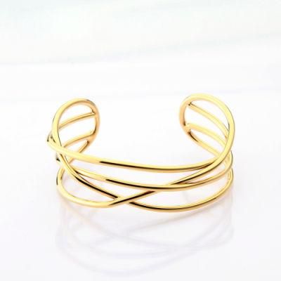 China Factory Fashion Bird&prime; S Nest Designs Factory Prices Copper Bracelets