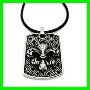 Fleur De Lis Pendant Necklace