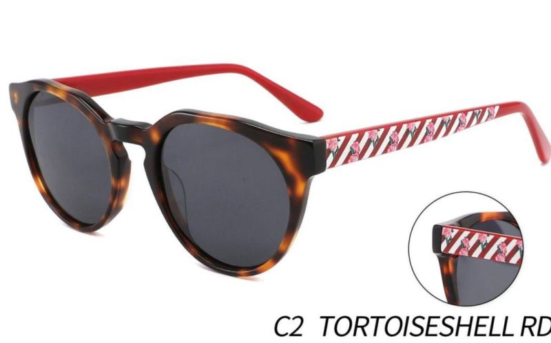 Lady′s Marble Sunglasses for Women Retro Driving Glasses 90’ S Vintage Fashion Narrow Square Frame UV400 Protection