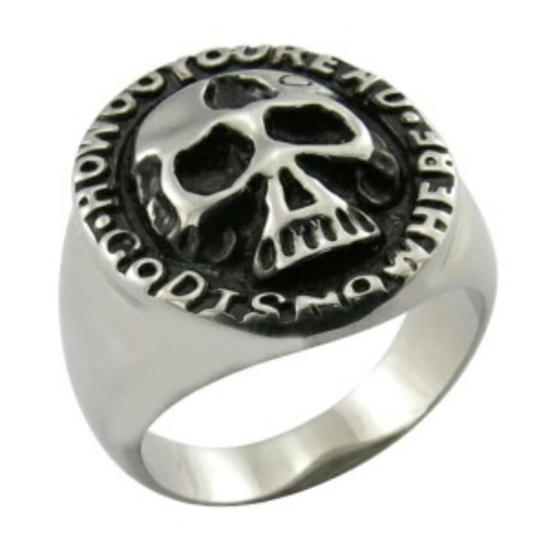 Custom Ring Saint Ring Stainless Steel