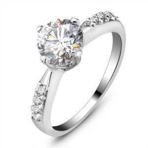Round Cut/Shape Classic Prong Set Diamond Bridal Wedding Ring