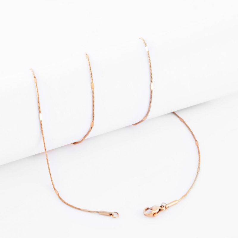 Fashion Popular Accessories Gold Plated Stainless Steel Necklace Bracelet Anklet Wholesalers